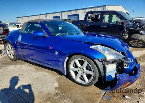 2005 Nissan 350Z Roadster из США, поврежденный, VIN JN1AZ36A05M756782
